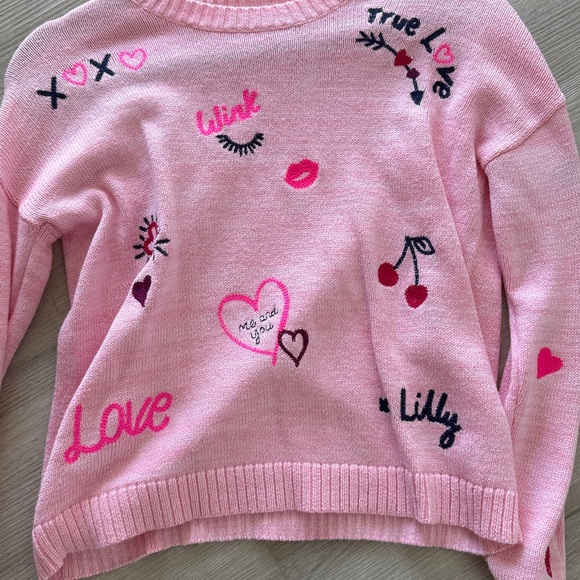 Lilly Pulitzer Valentine’s Day sweater XS 🎉HPx2🎉 - Picture 5 of 9